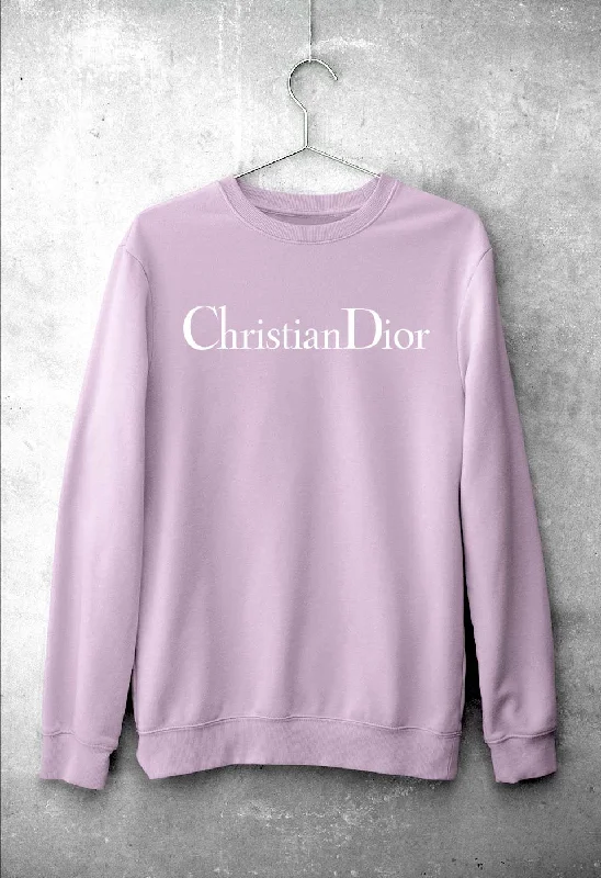 ChristianDior Unisex Sweatshirt for Men/Women Hoodie with Set-In Sleeves Structured Classic