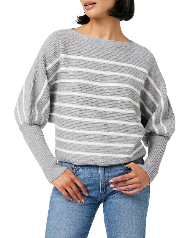 JOE'S Jeans The Karina Stripe Sweater Lightweight Heavyweight Midweight