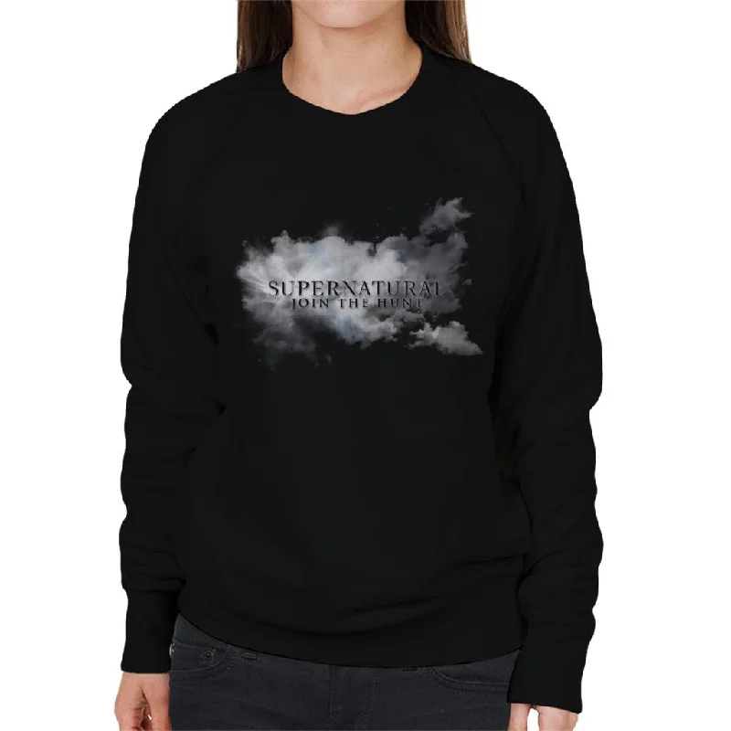 Supernatural Join The Hunt Women's Sweatshirt Hoodie with Ribbed Cuffs Snug Fit Comfort