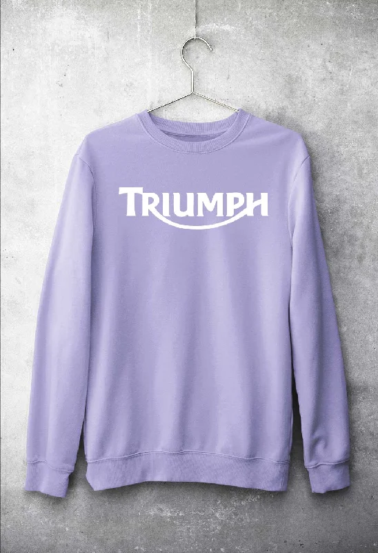 Triumph Unisex Sweatshirt for Men/Women Hoodie with Batwing Sleeves Loose Dramatic