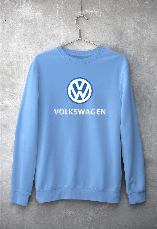 Volkswagen Unisex Sweatshirt for Men/Women Hoodie with Applique Textured Unique