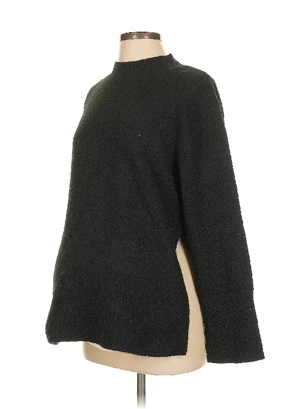 Turtleneck Sweater Open Front Closed Front Wrap Front