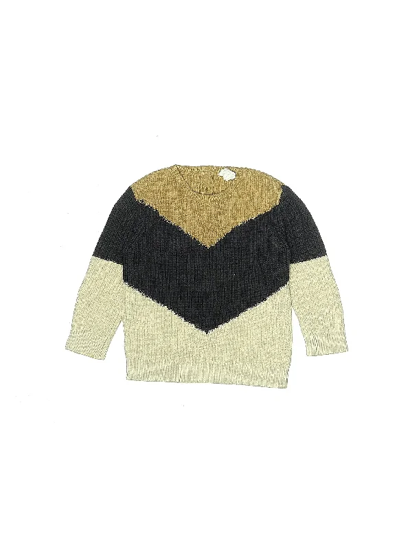 Pullover Sweater Cable Knit Ribbed Knit Lace Knit