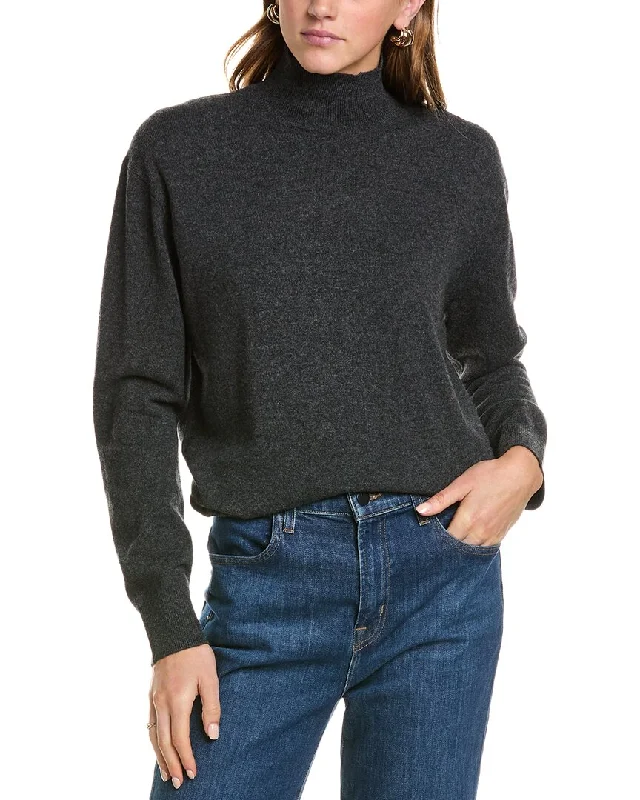 Vince Weekend Wool & Cashmere-Blend Turtleneck Sweater Jersey Fabric Tulle Fabric Batik Fabric