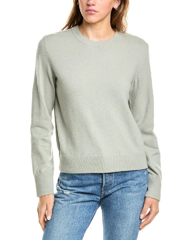 Vince Wool & Cashmere-Blend Sweater Zippered Buttoned Snapped