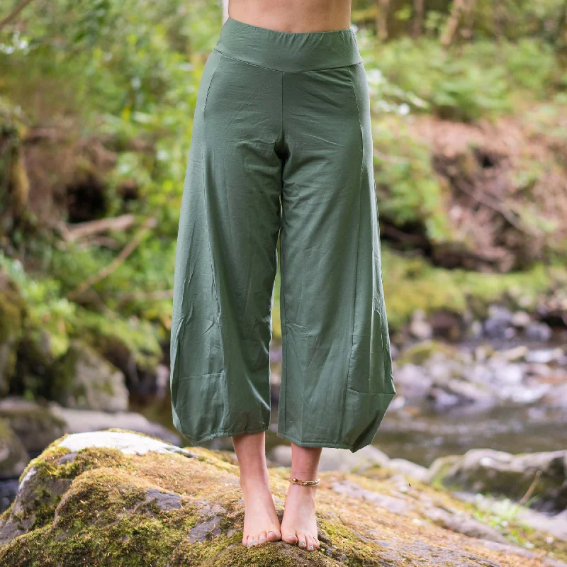 Organic Cotton Dance Pants Trendy Tapered Pants