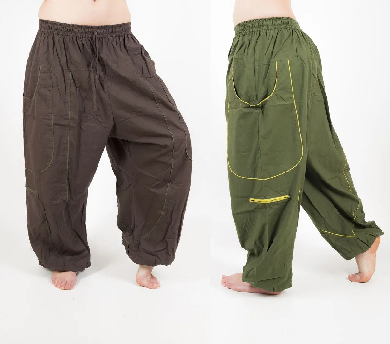 Unisex Baggy Hippie Pants Trendy Palazzo Pants