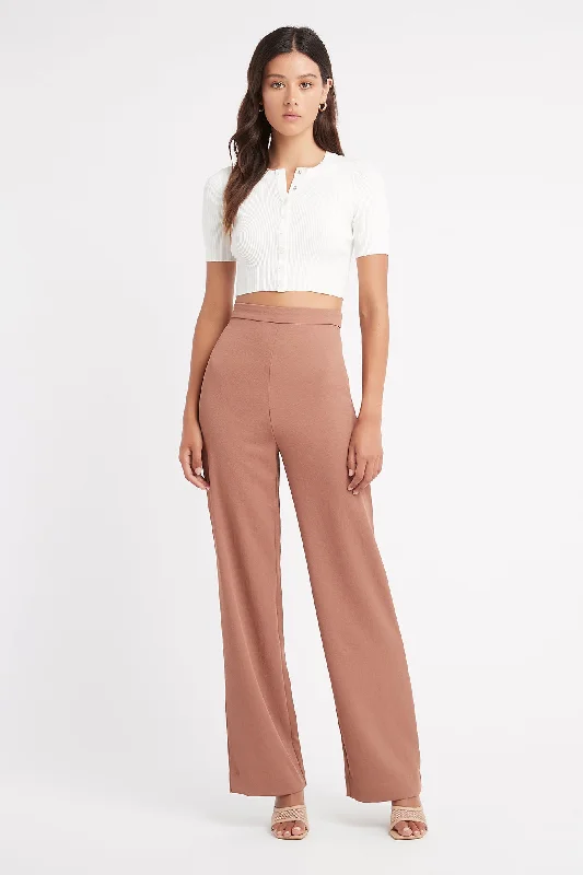 Nelly Pants Trendy High-Waist Trousers