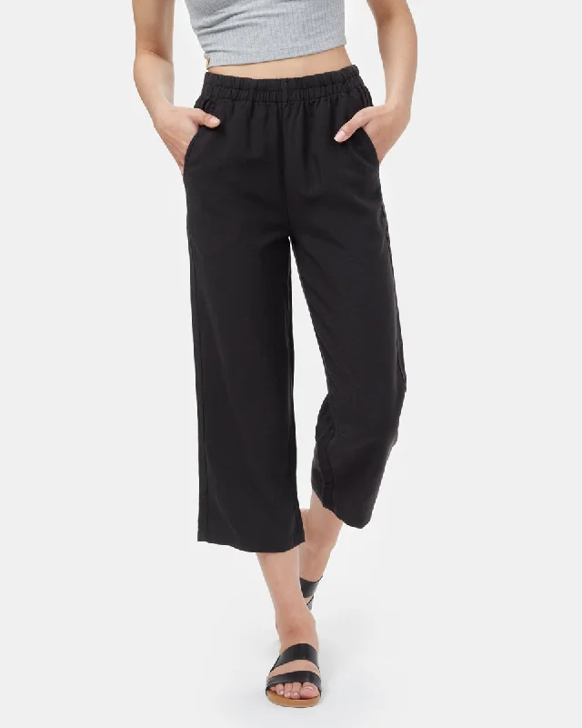 TreeLinen Billow Pant Elegant High-Waist Pants