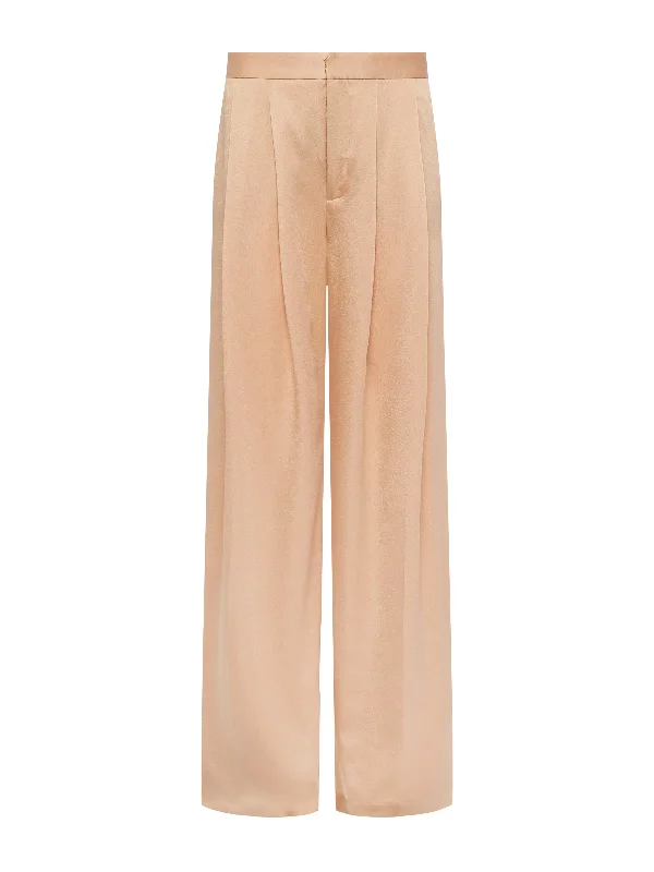 AUBRIE WIDE LEG PANT Relaxed Lounge Trousers