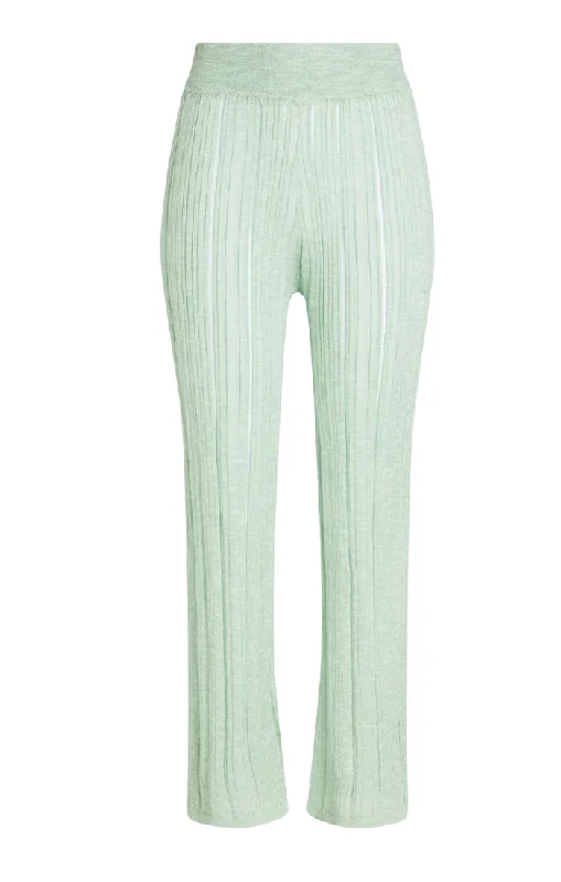 Laurel Knit Pant - Aloe Classic Stretch Pants