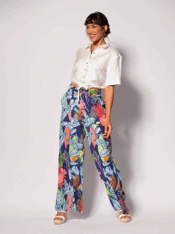 Enchanting Evelyn Pant Trendy Printed Pants