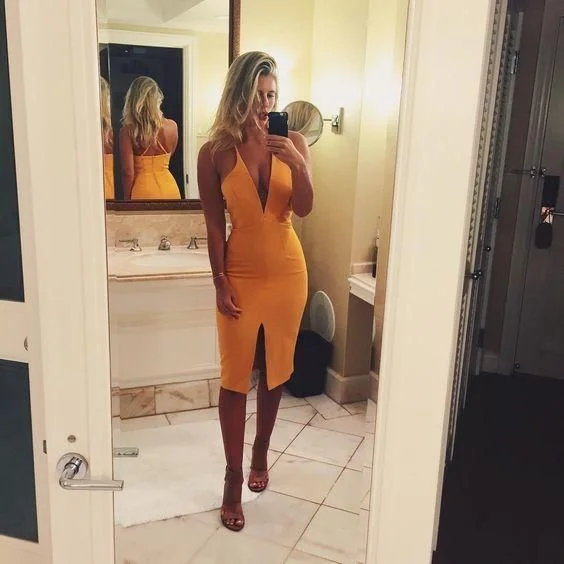 Sexy Homecoming Dress , Open Back Homecoming Dress C713