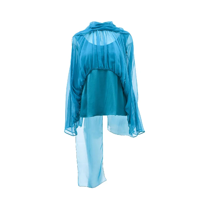 Alberta Ferretti Women's Set Blouse Peter Pan Blouse