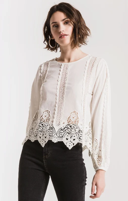 Catalan Blouse Puff Sleeve Blouse