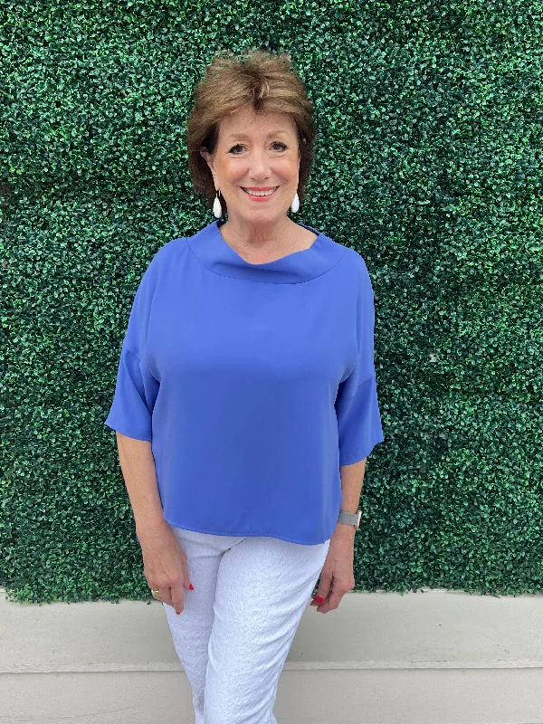 Avant-Garde Blouse Pastel Color Blouse