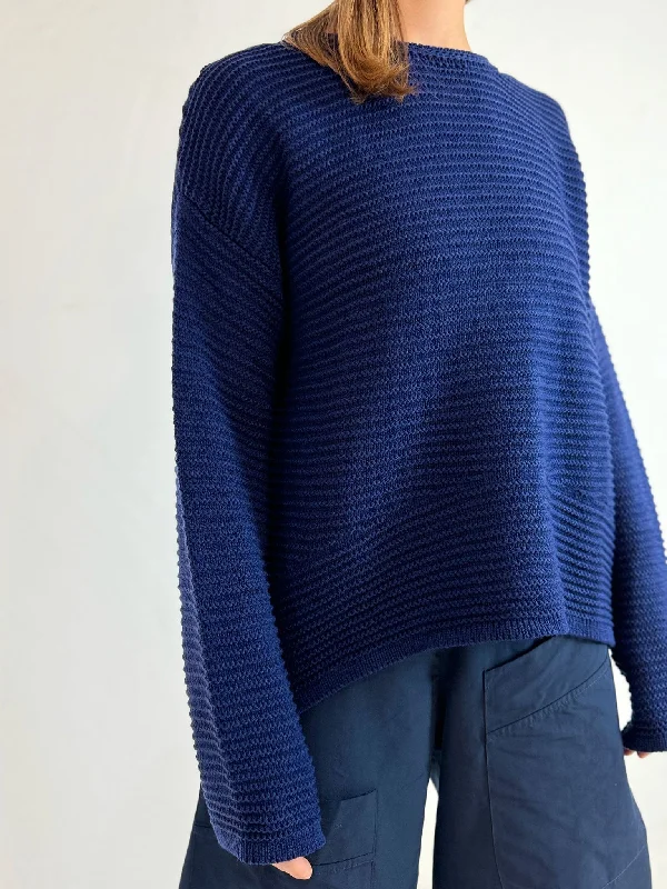 Ribbed Knit Jumper - 2 Colours Beaded Sweater Sequined Faux Fur