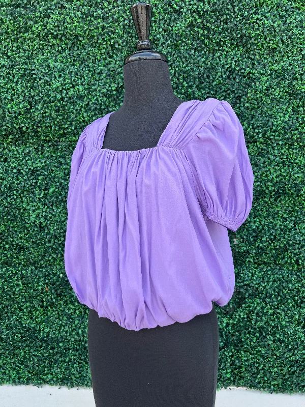 Bubble Blouse Polished Work Blouse