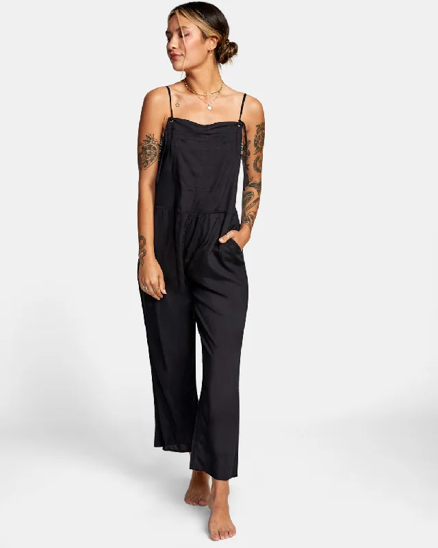 Zula Jumper Cover-Up - True Black Turtle Neck Boat Neck Asymmetrical Neck