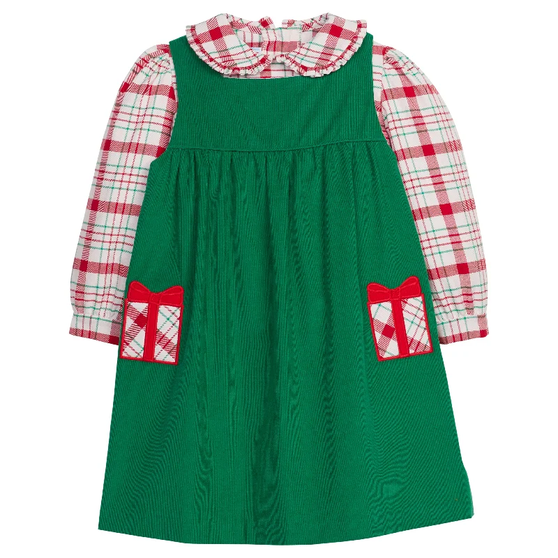 Applique Madison Jumper Set - Presents Elasticated Padded Insulated