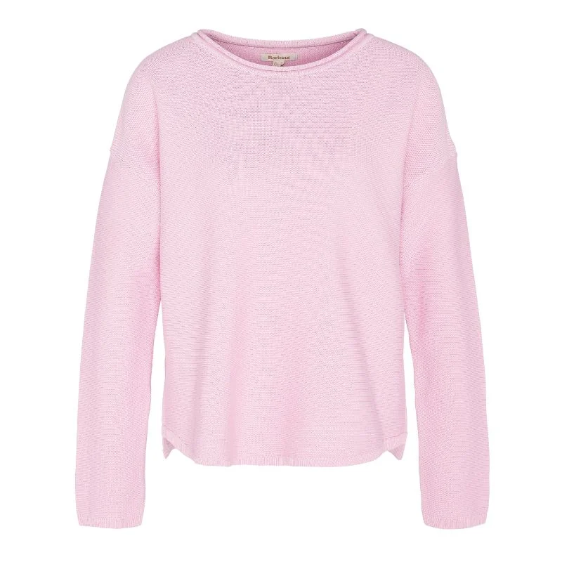 Barbour Marine Ladies Knitted Jumper - Mallow Pink Long Sweater Short Sweater Cropped Sweater Barbour Marine Ladies Knitted Jumper - Mallow Pink Long Sweater Short Sweater Cropped Sweater
