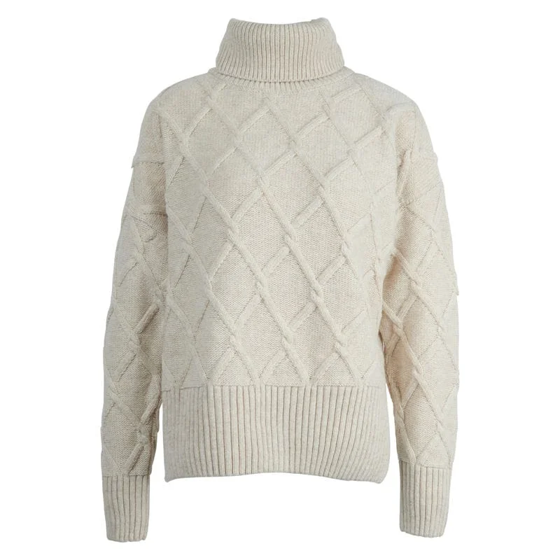 Barbour Perch Ladies Roll Neck Jumper - Oatmeal Hooded Sweater Collared Sweater Shawl Collar Barbour Perch Ladies Roll Neck Jumper - Oatmeal Hooded Sweater Collared Sweater Shawl Collar