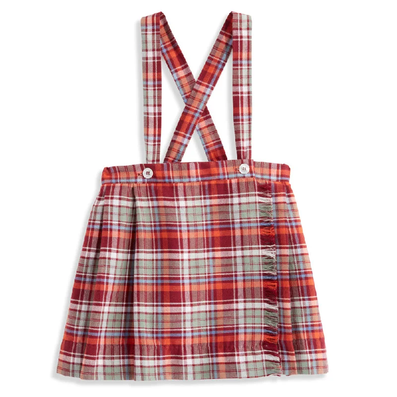 Highlands Jumper -- Harvest Check Plaid Sweater Polka Dot Checkered