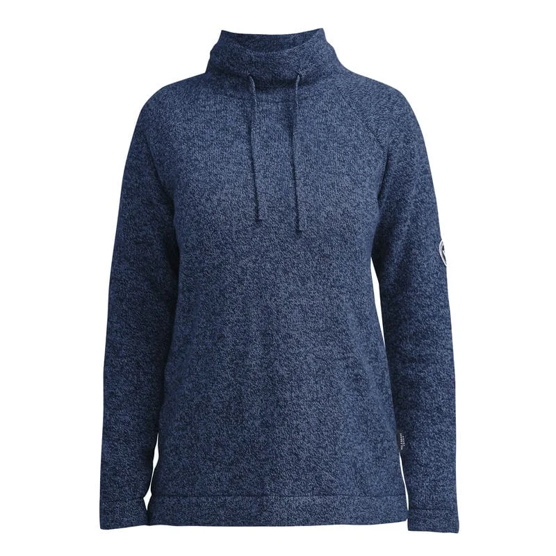Holebrook Angelika Windproof Ladies Jumper - Dark Royal Melange Stretchy Elastic Breathable Holebrook Angelika Windproof Ladies Jumper - Dark Royal Melange Stretchy Elastic Breathable