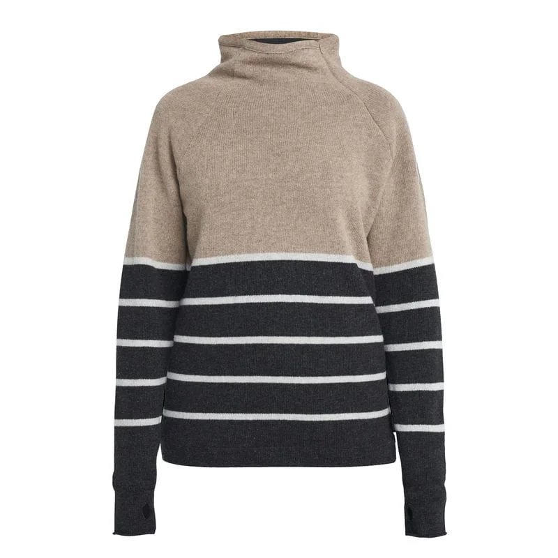 Holebrook Martina Windproof Ladies Jumper - Khaki/Multi Colour Elasticated Padded Insulated Holebrook Martina Windproof Ladies Jumper - Khaki/Multi Colour Elasticated Padded Insulated