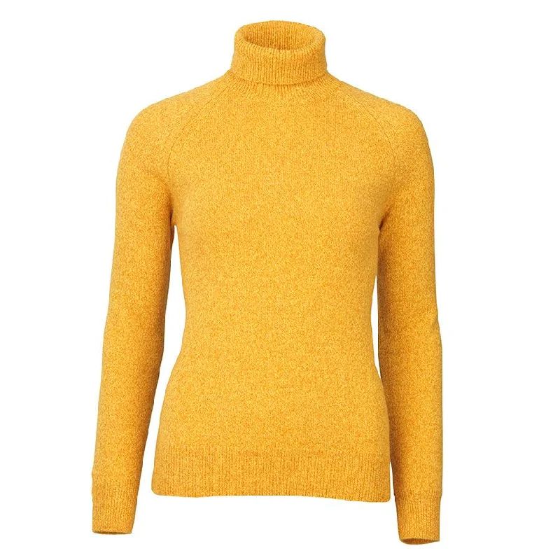 Laksen Westminster Ladies Lambswool Roll Neck Jumper - Gorse Real Fur Shearling Chenille Laksen Westminster Ladies Lambswool Roll Neck Jumper - Gorse Real Fur Shearling Chenille