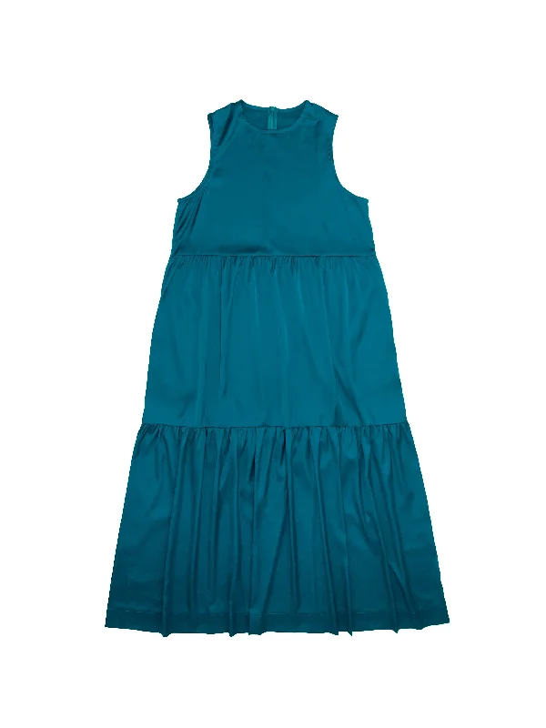 Martha shiny teal jumper by Zaikamoya Anti-Pilling Anti-Shrink Durable