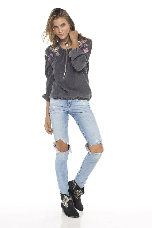 Jean Palm Beach Top Fashionable White Denim Jeans