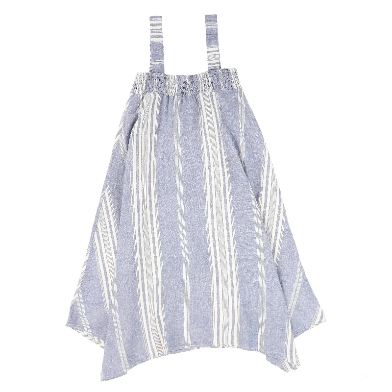 Stripe asymmetric maxi jumper by Bace Jersey Fabric Tulle Fabric Batik Fabric