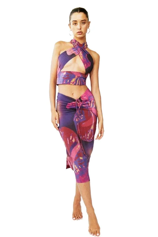 BUY IT WITH JEAN Naomi Set (Flamboyant Atrium) Comfortable Stretch Denim Jeans