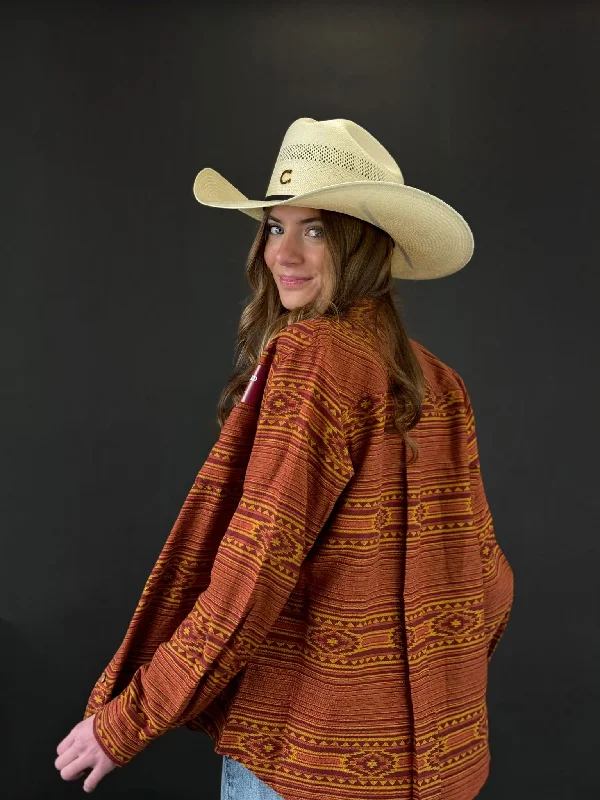 Women Ariat REAL BILLIE JEAN LONG SLEEVE CANYON Stylish Tapered Fit Jeans