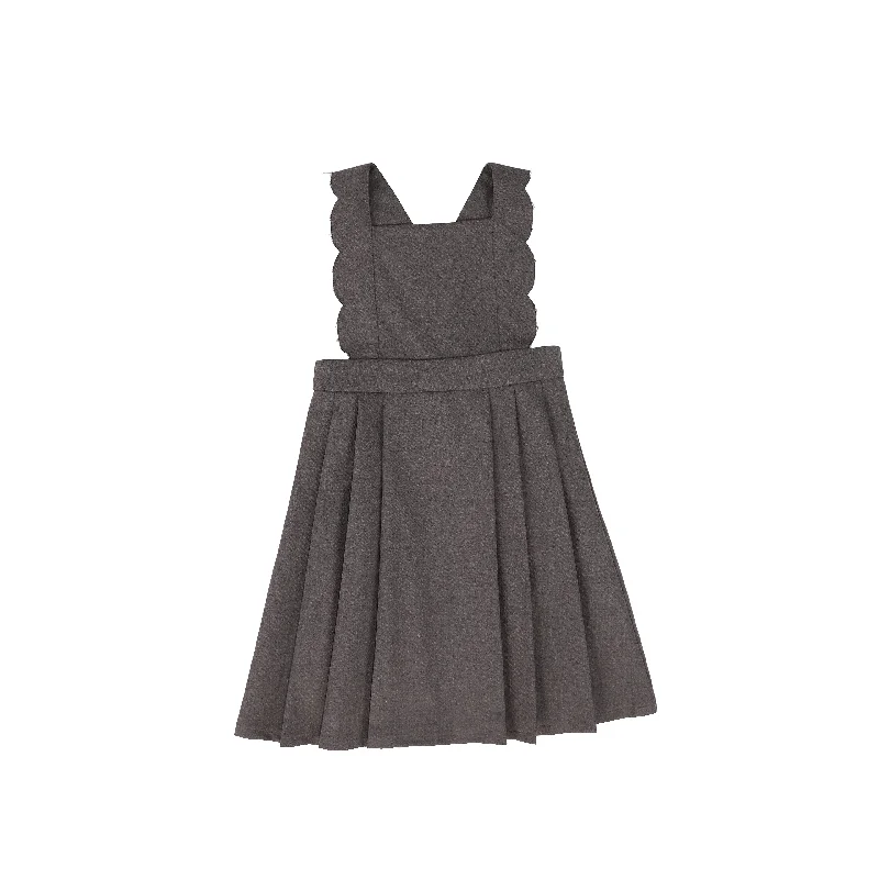 Wool scallop charcoal pleated jumper by Bace Long Sweater Short Sweater Cropped Sweater Wool scallop charcoal pleated jumper by Bace Long Sweater Short Sweater Cropped Sweater