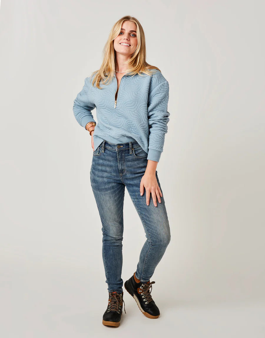 Women's Skyler Skinny Jean Comfortable Boyfriend Jeans
