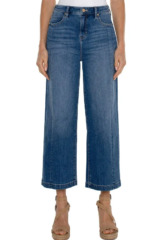 Liverpool Stride High Rise Crop Jean Trendy Skinny Fit Jeans