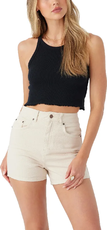 Eisley Denim Shorts - Women's|-|Short en jean Eisley - Femme Stylish Acid-Wash Jeans