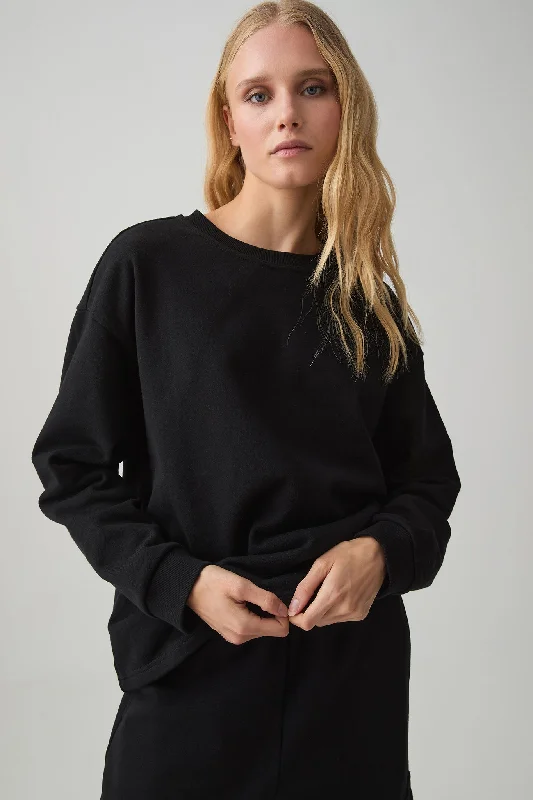 Oversized Crew Jumper 417 Spandex Blend Rayon Blend Denim Blend