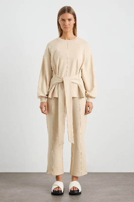 Tie Back Jumper 122 Soft Cozy Warm