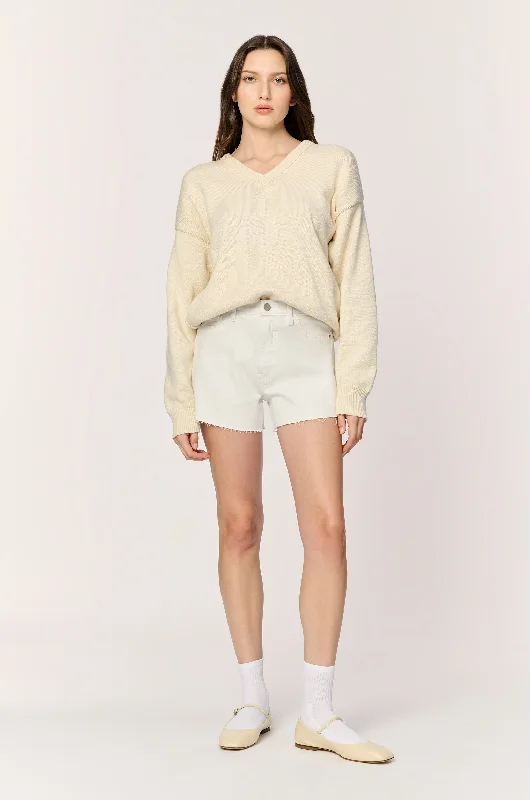 VVI - RELAXED JEAN SHORT  | OPTIC Elegant Skinny Leg Jeans