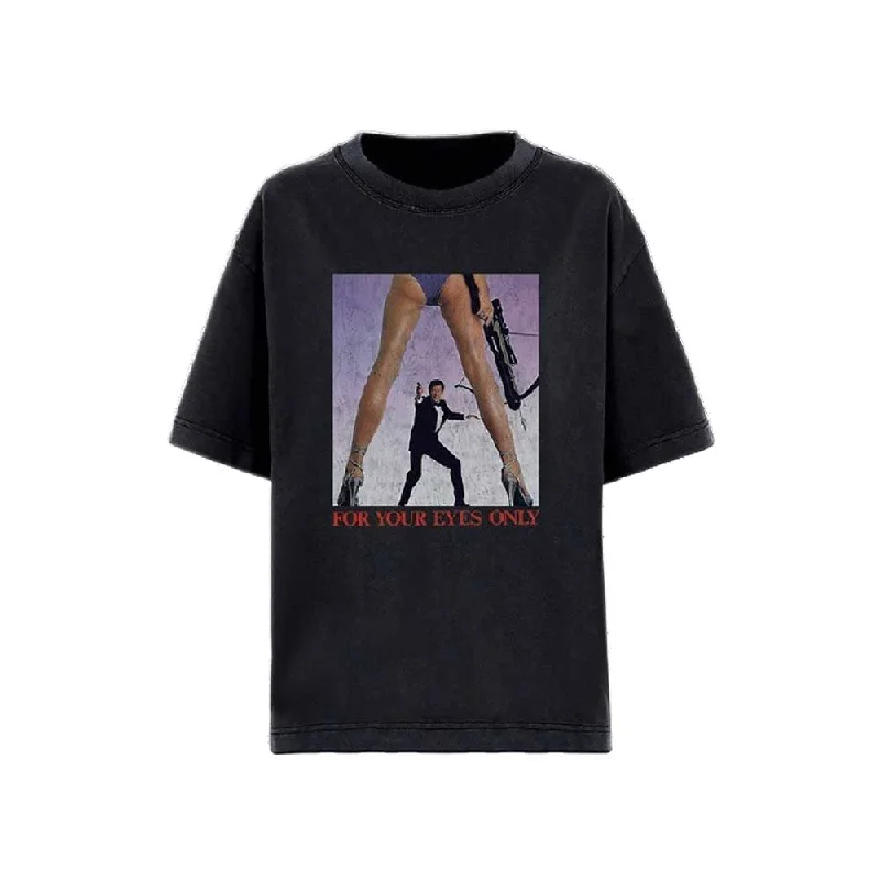 James Bond 007 | Official Band T-Shirt | For Your Eyes Only Houndstooth Herringbone Solid James Bond 007 | Official Band T-Shirt | For Your Eyes Only Houndstooth Herringbone Solid