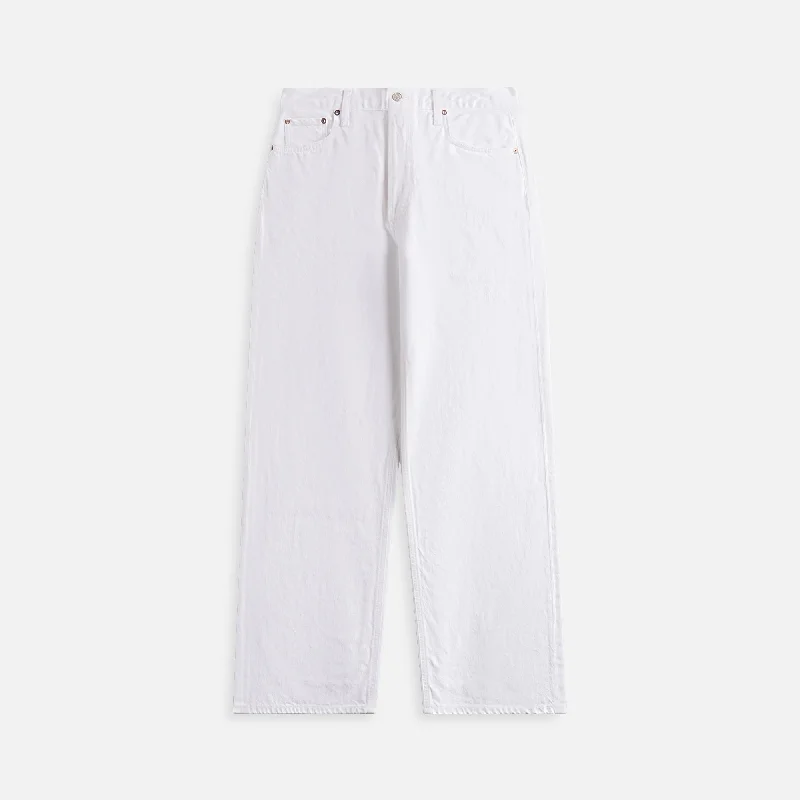 Agolde Low Slung Baggy Jean - Milkshake Trendy Skinny High-Waist Jeans
