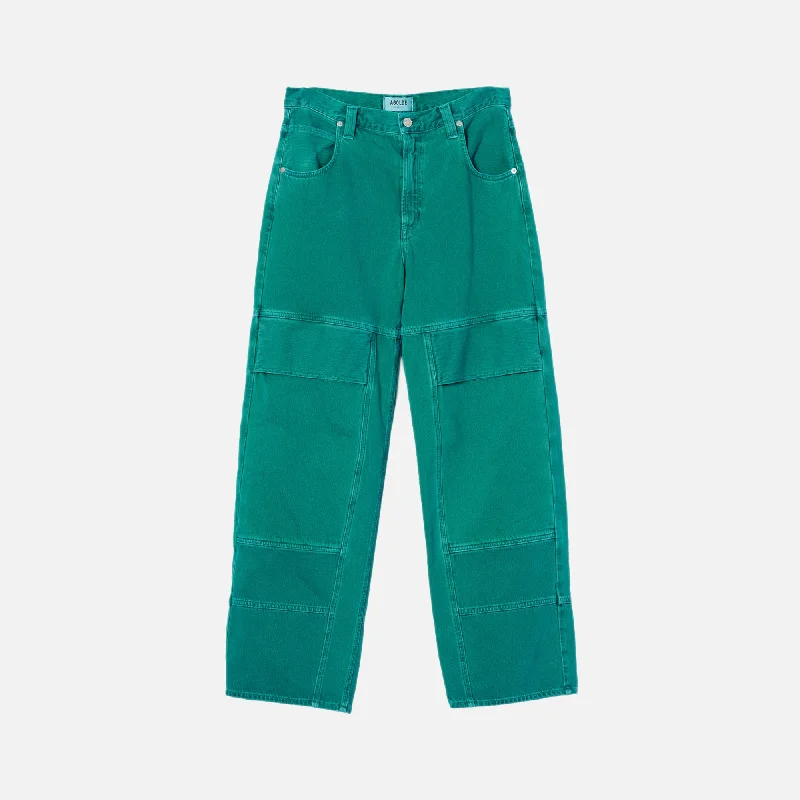 Agolde Tanis Utility Jean - Air Freshener Trendy Flared Leg Jeans