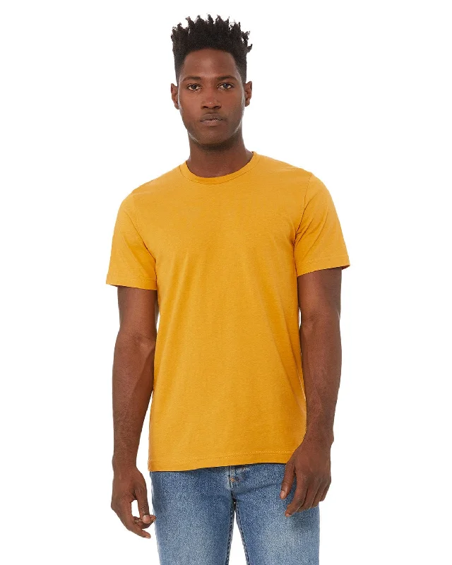 Bella+Canvas Unisex T-Shirt | Mustard Fleece Nylon Spandex