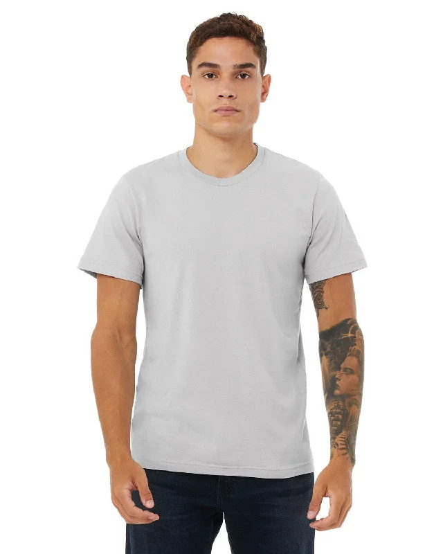 Bella+Canvas Unisex T-Shirt | Sld Athletc Grey Handmade Hand-knitted Hand-woven