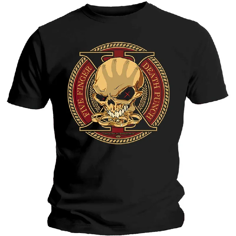 Five Finger Death Punch | Official Band T-Shirt | Decade of Destruction Fashionable Trendy Casual Five Finger Death Punch | Official Band T-Shirt | Decade of Destruction Fashionable Trendy Casual