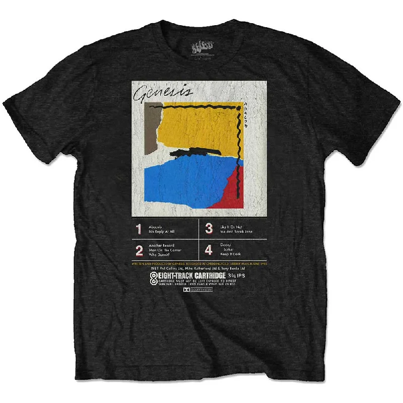 Genesis | Official Band T-Shirt | ABACAB 8-Track Modern Contemporary Chic