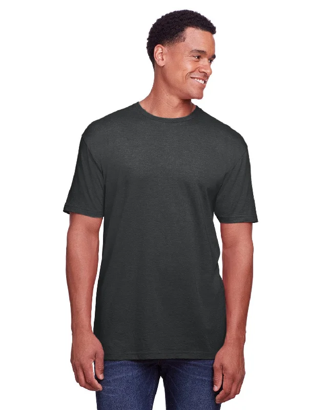 Gildan Mens Softstyle CVC T-Shirt | Pitch Black Mist Elasticated Padded Insulated